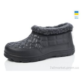 Фотография Галоши женские зима L5 чорний (6 пар р.37-41) "Lot Shoes" недорого оптом от прямого поставщика