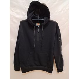 Худи чоловічий 2307 black р.M-3XL "ZERO" недорого оптом від прямого постачальника