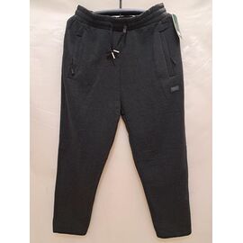 Фотография Штаны спортивные мужские утеплённые 2425 grey р.6XL-10XL "ZERO" недорого оптом от прямого поставщика