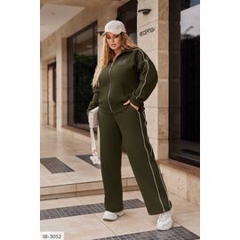 Костюм жіночий джинсовий великі розміри р.50-52;54-56;58-60;62-64 (4кол.) "LETTI" купити недорого від прямого постачальника