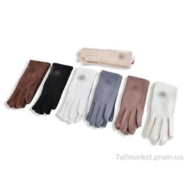 Фотография Перчатки женские Зима M8-1 mix (12 шт. р.сетка 6,5-8,5) "KUINH" недорого оптом от прямого поставщика