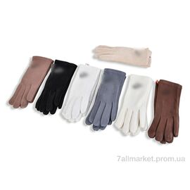 Фотография Перчатки женские Зима M5-1 mix (12 шт. р.сетка 6,5-8,5) "KUINH" недорого оптом от прямого поставщика