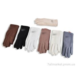 Фотография Перчатки женские Зима M11-1 mix (12 шт. р.сетка 6,5-8,5) "KUINH" недорого оптом от прямого поставщика