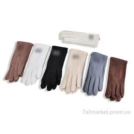 Фотография Перчатки женские Зима M10-1 mix (12 шт. р.сетка 6,5-8,5) "KUINH" недорого оптом от прямого поставщика