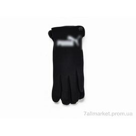 Фотография Перчатки унисекс Зима 1-162 PU black (10 шт. р.сетка S-M) "KUINH" недорого оптом от прямого поставщика