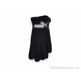 Фотография Перчатки унисекс Зима 1-171 PU black (10 шт. р.сетка S-L) "KUINH" недорого оптом от прямого поставщика