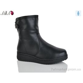 Фотография Ботинки женские стильные зима 602-1 (8 пар р.37-42) "Aba" недорого оптом от прямого поставщика