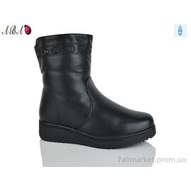 Фотография Ботинки женские стильные зима 603-1 (8 пар р.37-42) "Aba" недорого оптом от прямого поставщика