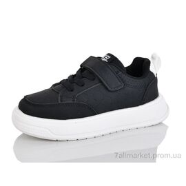 Кросівки дитячі модні Весна/осінь K04 black (5 пар р.27-31) "KEWK" недорого оптом від прямого постачальника