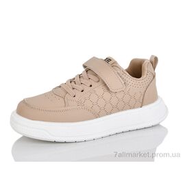 Кросівки дитячі модні Весна/осінь K04-1 khaki (6 пар р.32-37) "KEWK" недорого оптом від прямого постачальника