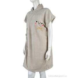Фотография Халат женский Весна/осень 6837 (10463)  beige (4 шт. р.сетка One size) "Obuvok" недорого оптом от прямого поставщика