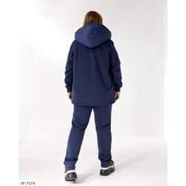 Фотография Женский костюм кофта с брюками на резнике большие размеры р.48-50;52-54;56-58;60-62 "BRENDA" купить недорого от прямого поставщика