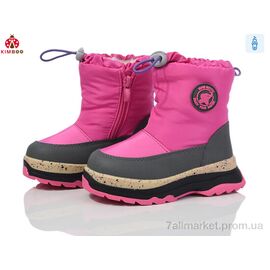 Фотография Дутики детские утепленные зима FG24109-1P (8 пар р.23-28) "KIMBOO" недорого оптом от прямого поставщика