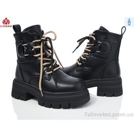 Черевики дитячі зручні Зима A24155-3A (8 пар р.32-37) "KIMBOO" недорого оптом від прямого постачальника
