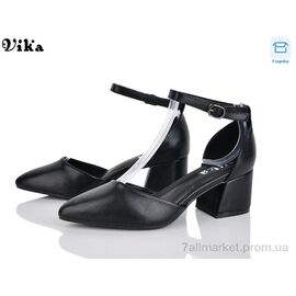 Фотография Туфли женские стильные Весна/осень 101-2 (6 пар р.33-38) "Vika" недорого оптом от прямого поставщика