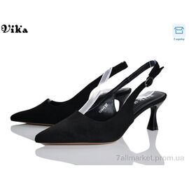Фотография Туфли женские стильные Весна/осень 104-1 (6 пар р.36-40) "Vika" недорого оптом от прямого поставщика