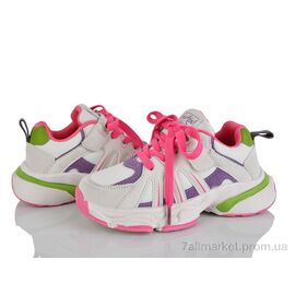 Фотография Кроссовки детские модные Весна/осень HJ24177-3P (8 пар р.32-37) "Xifa kids" недорого оптом от прямого поставщика