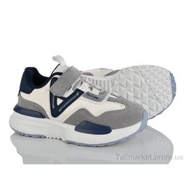 Фотография Кроссовки детские модные Весна/осень XF01-GY24179-3D (8 пар р.32-37) "Xifa kids" недорого оптом от прямого поставщика