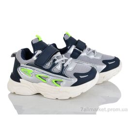 Фотография Кроссовки детские модные Весна/осень XF01-GY2434-2D (8 пар р.26-31) "Xifa kids" недорого оптом от прямого поставщика