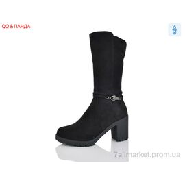 Чоботи жіночі зручні Зима 308-1 (6 пар р.36-40) "QQ&Панда" недорого оптом від прямого постачальника