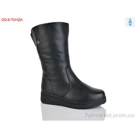 Чоботи жіночі зручні Зима 105-1 (8 пар р.37-42) "QQ&Панда" недорого оптом від прямого постачальника
