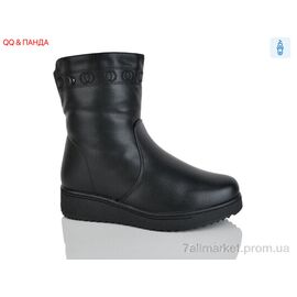 Фотография Ботинки женские стильные зима 603-1 (8 пар р.37-42) "QQ&Панда" недорого оптом от прямого поставщика