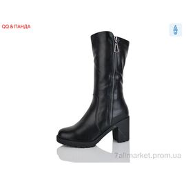 Чоботи жіночі зручні Зима 301 (6 пар р.36-41) "QQ&Панда" недорого оптом від прямого постачальника