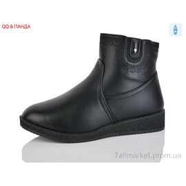 Фотография Ботинки женские стильные зима 412-9 (6 пар р.41-43) "QQ&Панда" недорого оптом от прямого поставщика