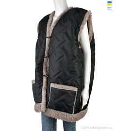 Фотография Жилетка женская Зима Жилетка N3 батал чорний (3 шт. р.сетка 64-68) "LiBang" недорого оптом от прямого поставщика