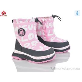 Фотография Дутики детские утепленные зима НFG24109-1F (8 пар р.23-28) "KIMBOO" недорого оптом от прямого поставщика