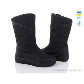 Фотография Дутики женские утепленные  Paolla 220 чорний (8 пар р.37-42) "Paolla" недорого оптом от прямого поставщика