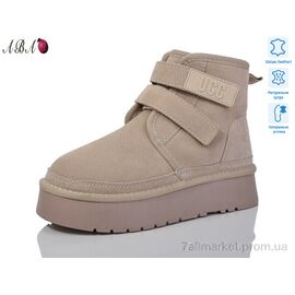 Фотография Угги женские утепленные зима T5ABA1-3 (6 пар р.36-40) "Aba" недорого оптом от прямого поставщика