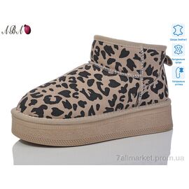 Фотография Угги женские утепленные зима T2ABA6-3 (6 пар р.36-40) "Aba" недорого оптом от прямого поставщика