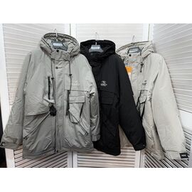 Курка підліткова зимова 20923 black р.150-180 "Major" недорого оптом від прямого постачальника