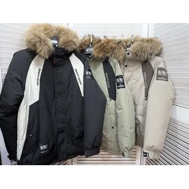 Курка підліткова зимова 24805 olive р.150-180 "Major" недорого оптом від прямого постачальника