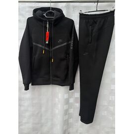 Костюм спортивний чоловічий S1904 black р.50-58 "Shon" недорого оптом від прямого постачальника