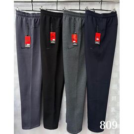 Штани спортивні чоловічі утеплені S1902 grey р.48-58 "Shon" недорого оптом від прямого постачальника