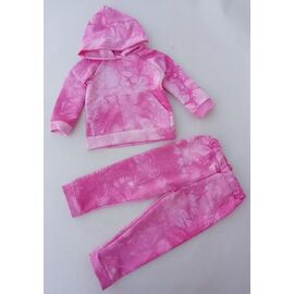 Костюм дитячий спортивний теплий на дівчинку B672 pink р.28-36 "Baykush" недорого оптом від прямого постачальника