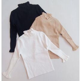 Фотография Свитер детский на девочку 88113 beige р.110-150 "Baykush" недорого оптом от прямого поставщика