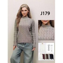 Фотография Свитер женский J179 mix р.S-XL "Miss Kurry" недорого оптом от прямого поставщика