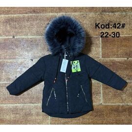 Фотография Курка детская зимняя на девочку 42-1 black р.3-6 "Ayden" недорого оптом от прямого поставщика