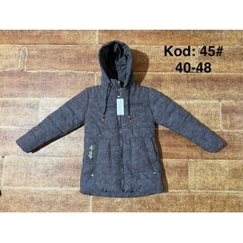 Фотография Курка детская зимняя на мальчика 45-7 grey р.13-17 "Ayden" недорого оптом от прямого поставщика