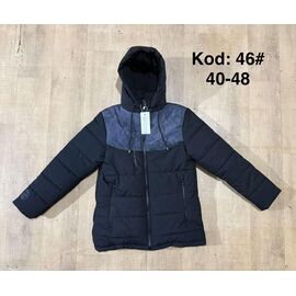 Фотография Курка подростковная зимняя 46 navy р.40-48 "Ayden" недорого оптом от прямого поставщика