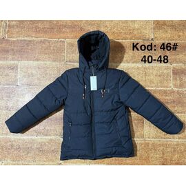 Фотография Курка подростковная зимняя 46-2 navy р.40-48 "Ayden" недорого оптом от прямого поставщика