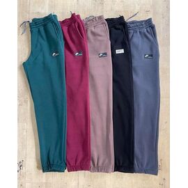 Штани спортивні жіночі теплі AD1360 green р.42-50 "Ayden" недорого оптом від прямого постачальника