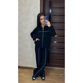 Фотография Костюм спортивный женский 106 black р.42-52 "VALENTINA" недорого оптом от прямого поставщика