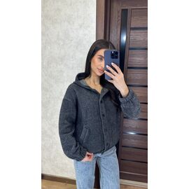 Фотография Кофта женская тёплая 3 d.grey р.42-48 "VALENTINA" недорого оптом от прямого поставщика