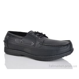 Фотография Туфли мужские стильные Весна/осень 88A black (8 пар р.46-48) "SANLIN" недорого оптом от прямого поставщика