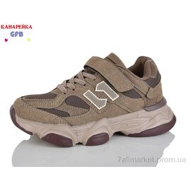 Кросівки дитячі модні Весна/осінь R360-5 (8 пар р.32-37) "GFB-Канарейка" недорого оптом від прямого постачальника