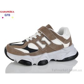 Фотография Кроссовки детские модные Весна/осень R360-11 (8 пар р.32-37) "GFB-Канарейка" недорого оптом от прямого поставщика